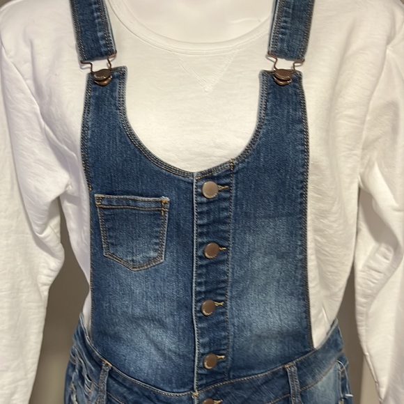 Denim Romper. Never used. - Picture 2 of 5
